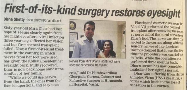 Corneal Transplant Surgery