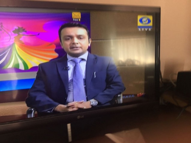 Live on DD Sahyadri (DD Marathi)