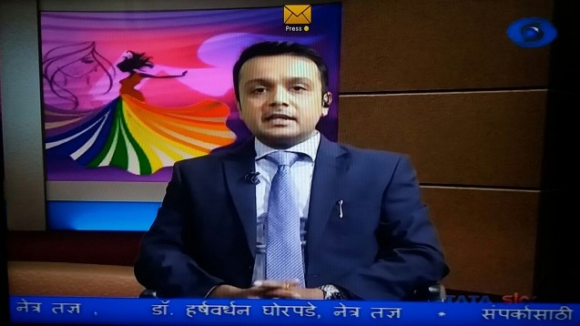Live on DD Sahyadri (DD Marathi)