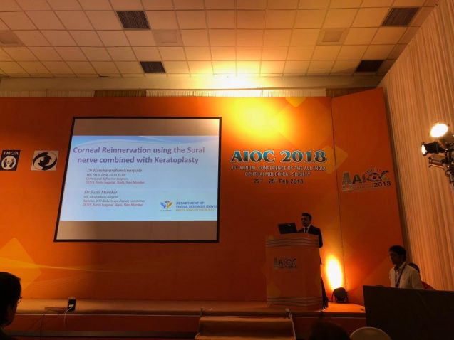 Breakthrough Work on Sural Nerve Grafting For Neurotrophic Keratopathy