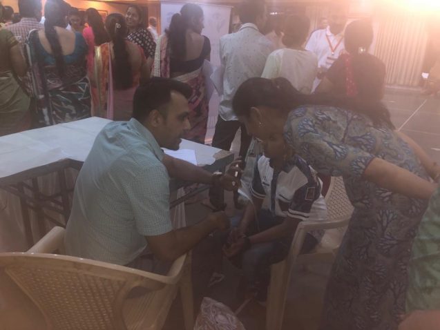 DOVS Eye Camp for Swami Narayan Mandir