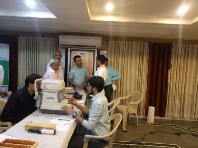 DOVS Eye Camp for Swami Narayan Mandir